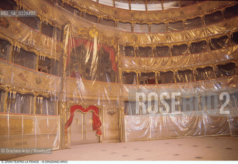Caption: Nome: ..GRAN TEATRO LA FENICE..Descrizione: ..SALA / VENEZIA RESTAURO PALCHI..Credit: ..Graziano Arici/Rosebud2/..Costo: ..A..Nazione: ..ITALIA..Città: ..VENEZIA..Data: ..1989