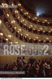 Caption: Nome: ..GRAN TEATRO LA FENICE..Descrizione: ..SALA / VENEZIA..Credit: ..Graziano Arici/Rosebud2/..Costo: ..A..Nazione: ..ITALIA..Città: ..VENEZIA..Data: ..1985 ca.