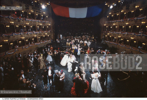 Caption: Nome: ..GRAN TEATRO LA FENICE..Descrizione: ..SALA FESTA DI CARNEVALE / VENEZIA BALLO..Credit: ..Graziano Arici/Rosebud2/..Costo: ..A..Nazione: ..ITALIA..Città: ..VENEZIA..Data: ..1985 ca.