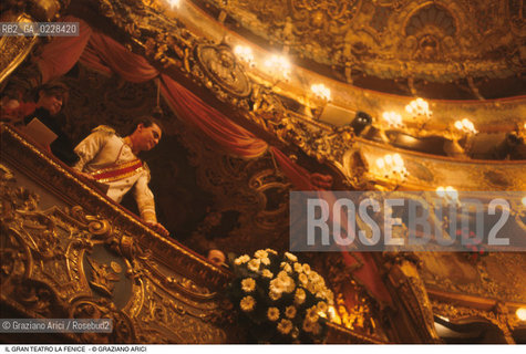 Caption: Nome: ..GRAN TEATRO LA FENICE..Descrizione: ..PALCHI / VENEZIA CARNEVALE..Credit: ..Graziano Arici/Rosebud2/..Costo: ..A..Nazione: ..ITALIA..Città: ..VENEZIA..Data: ..1985 ca.