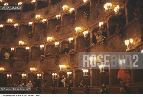 Caption: Nome: ..GRAN TEATRO LA FENICE..Descrizione: ..PALCHI / VENEZIA..Credit: ..Graziano Arici/Rosebud2/..Costo: ..A..Nazione: ..ITALIA..Città: ..VENEZIA..Data: ..1985 ca.