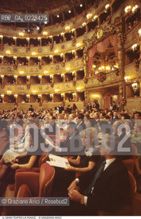 Caption: Nome: ..GRAN TEATRO LA FENICE..Descrizione: ..SALA / VENEZIA..Credit: ..Graziano Arici/Rosebud2/..Costo: ..A..Nazione: ..ITALIA..Città: ..VENEZIA..Data: ..1985 ca.