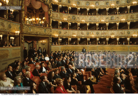 Caption: Nome: ..GRAN TEATRO LA FENICE..Descrizione: ..SALA / VENEZIA..Credit: ..Graziano Arici/Rosebud2/..Costo: ..A..Nazione: ..ITALIA..Città: ..VENEZIA..Data: ..1985 ca.