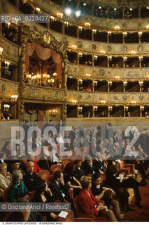 Caption: Nome: ..GRAN TEATRO LA FENICE..Descrizione: ..SALA / VENEZIA..Credit: ..Graziano Arici/Rosebud2/..Costo: ..A..Nazione: ..ITALIA..Città: ..VENEZIA..Data: ..1985 ca.