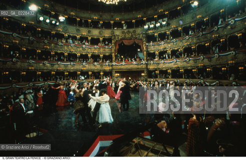 Caption: Nome: ..GRAN TEATRO LA FENICE..Descrizione: ..SALA FESTA DI CARNEVALE / VENEZIA..Credit: ..Graziano Arici/Rosebud2/..Costo: ..A..Nazione: ..ITALIA..Città: ..VENEZIA..Data: ..1985 ca.