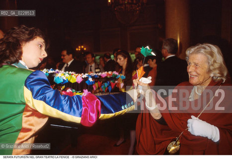 Caption: Nome: ..GRAN TEATRO LA FENICE..Descrizione: ..SALA SERATA FUTURISTA / VENEZIA..Credit: ..Graziano Arici/Rosebud2/..Costo: ..A..Nazione: ..ITALIA..Città: ..VENEZIA..Data: ..1985 ca.