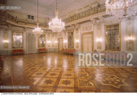 Caption: Nome: ..GRAN TEATRO LA FENICE..Descrizione: ..SALE APOLLINEE / VENEZIA..Credit: ..Graziano Arici/Rosebud2/..Costo: ..A..Nazione: ..ITALIA..Città: ..VENEZIA..Data: ..1985 ca.