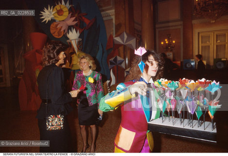 Caption: Nome: ..GRAN TEATRO LA FENICE..Descrizione: ..SALA SERATA FUTURISTA / VENEZIA..Credit: ..Graziano Arici/Rosebud2/..Costo: ..A..Nazione: ..ITALIA..Città: ..VENEZIA..Data: ..1985 ca.