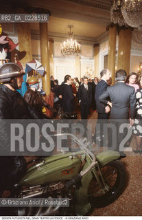 Caption: Nome: ..GRAN TEATRO LA FENICE..Descrizione: ..SALA SERATA FUTURISTA / VENEZIA MOTO..Credit: ..Graziano Arici/Rosebud2/..Costo: ..A..Nazione: ..ITALIA..Città: ..VENEZIA..Data: ..1985 ca.