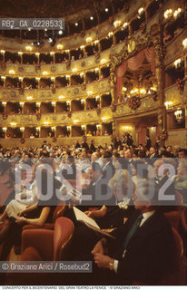 Caption: Nome: ..GRAN TEATRO LA FENICE..Descrizione: ..MUSICA CLASSICA / CONCERTO PER IL BICENTENARIO / VENEZIA..Credit: ..Graziano Arici/Rosebud2/..Costo: ..A..Nazione: ..ITALIA..Città: ..VENEZIA..Data: ..16/05/92