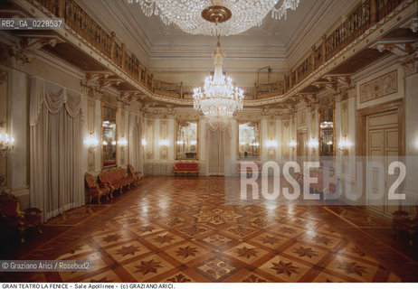 Nome: ..GRAN TEATRO LA FENICE..Descrizione: ..SALE APOLLINEE / VENEZIA..Credit: ..Graziano Arici/Rosebud2/..Costo: ..A..Nazione: ..ITALIA..Città: ..VENEZIA..Data: ..1985 ca...