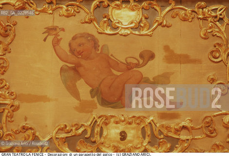 Nome: ..GRAN TEATRO LA FENICE..Descrizione: ..PARTICOLARE DI UN PALCO / VENEZIA..Credit: ..Graziano Arici/Rosebud2/..Costo: ..A..Nazione: ..ITALIA..Città: ..VENEZIA..Data: ..1985 ca...