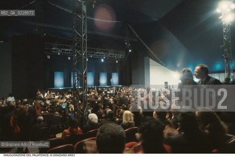 Caption: Nome: ..GRAN TEATRO LA FENICE..Descrizione: ..INAUGURAZIONE DEL PALAFENICE / TRONCHETTO..Credit: ..Graziano Arici/Rosebud2/..Costo: ..A..Nazione: ..ITALIA..Città: ..VENEZIA..Data: ..1996