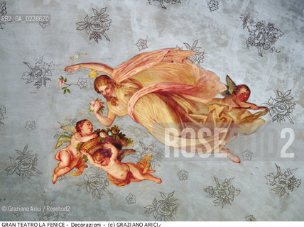Nome: ..GRAN TEATRO LA FENICE..Descrizione: ..AFFRESCHI DEL GAVAGNIN / VENEZIA..Credit: ..Graziano Arici/Rosebud2/..Costo: ..A..Nazione: ..ITALIA..Città: ..VENEZIA..Data: ..1985 ca...