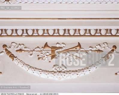Nome: ..GRAN TEATRO LA FENICE..Descrizione: ..DECORAZIONI / VENEZIA..Credit: ..Graziano Arici/Rosebud2/..Costo: ..A..Nazione: ..ITALIA..Città: ..VENEZIA..Data: ..1985 ca...