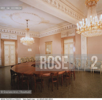 Nome: ..GRAN TEATRO LA FENICE..Descrizione: ..SALE APOLLINEE / VENEZIA..Credit: ..Graziano Arici/Rosebud2/..Costo: ..A..Nazione: ..ITALIA..Città: ..VENEZIA..Data: ..1985 ca...