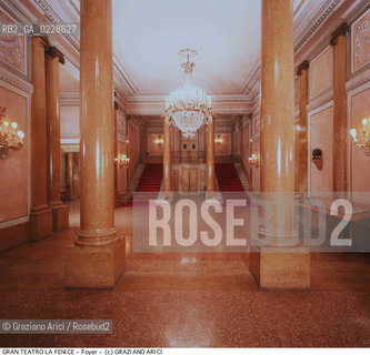 Nome: ..GRAN TEATRO LA FENICE..Descrizione: ..FOYER / VENEZIA..Credit: ..Graziano Arici/Rosebud2/..Costo: ..A..Nazione: ..ITALIA..Città: ..VENEZIA..Data: ..1985 ca...