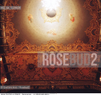 Nome: ..GRAN TEATRO LA FENICE..Descrizione: ..DECORAZIONI / VENEZIA..Credit: ..Graziano Arici/Rosebud2/..Costo: ..A..Nazione: ..ITALIA..Città: ..VENEZIA..Data: ..1985 ca...