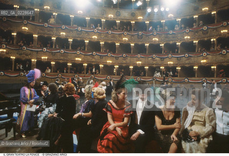 Caption: Nome: ..GRAN TEATRO LA FENICE..Descrizione: ..SALA FESTA DI CARNEVALE / VENEZIA..Credit: ..Graziano Arici/Rosebud2/..Costo: ..A..Nazione: ..ITALIA..Città: ..VENEZIA..Data: ..1985 ca.