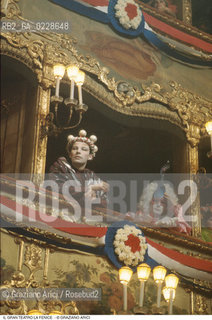 Caption: Nome: ..GRAN TEATRO LA FENICE..Descrizione: ..PALCHI FESTA DI CARNEVALE / VENEZIA..Credit: ..Graziano Arici/Rosebud2/..Costo: ..A..Nazione: ..ITALIA..Città: ..VENEZIA..Data: ..1985 ca.