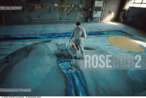 Caption: Nome: ..GRAN TEATRO LA FENICE..Descrizione: ..SALA SCENOGRAFIE  / VENEZIA..Credit: ..Graziano Arici/Rosebud2/..Costo: ..A..Nazione: ..ITALIA..Città: ..VENEZIA..Data: ..1985 c.a.