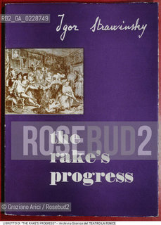 Nome:..THE RAKES PROGRESS (LA CARRIERA DEL LIBERTINO) ..Descrizione:..MUSICA CONTEMPORANEA / LIBRETTO DI WILLIAM H. AUDEN DELL OPERA THE RAKES PROGRESS DI IGOR STRAVINSKIJ RAPPRESENTATA IN PRIMA ASSOLUTA L 11/09/1951..Credit:..ARCHIVIO STORICO DEL TEATRO LA FENICE/..Costo:..A..Nazione:..ITALIA..Città:..VENEZIA..Data:..1990....La cessione dei diritti di questa immagine si intende per quanto di nostra competenza. Non comprende invece le eventuali spese  relative a diritti che potranno essere richiesti dagli Enti o persone fisiche cui appartengono eventualmente i soggetti  ripresi. Tali costi, ove necessari, e l’espletamento di qualsivoglia pratica di richiesta di concessione del permesso di pubblicazione sono esclusivamente a carico e a cura del soggetto acquirente di questa immagine.