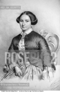 Nome:..SALVINI DONATELLI FANNY..Descrizione:..MUSICA CLASSICA CANTANTE LIRICA SOPRANO / PRIMA INTERPRETE DI VIOLETTA VALERY NE LA TRAVIATA NEL 1853 / STAMPA..Credit:..ARCHIVIO STORICO DEL TEATRO LA FENICE/..Costo:..A..Nazione:..ITALIA..Città:..VENEZIA..Data:..1990....La cessione dei diritti di questa immagine si intende per quanto di nostra competenza. Non comprende invece le eventuali spese  relative a diritti che potranno essere richiesti dagli Enti o persone fisiche cui appartengono eventualmente i soggetti  ripresi. Tali costi, ove necessari, e l’espletamento di qualsivoglia pratica di richiesta di concessione del permesso di pubblicazione sono esclusivamente a carico e a cura del soggetto acquirente di questa immagine.