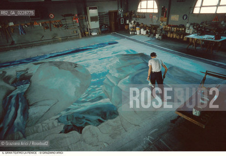 Caption: Nome: ..GRAN TEATRO LA FENICE..Descrizione: ..SALA SCENOGRAFIE  / VENEZIA..Credit: ..Graziano Arici/Rosebud2/..Costo: ..A..Nazione: ..ITALIA..Città: ..VENEZIA..Data: ..1985 c.a.