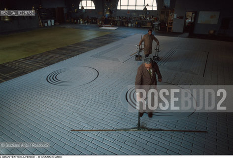 Caption: Nome: ..GRAN TEATRO LA FENICE..Descrizione: ..SALA SCENOGRAFIE  / VENEZIA..Credit: ..Graziano Arici/Rosebud2/..Costo: ..A..Nazione: ..ITALIA..Città: ..VENEZIA..Data: ..1985 c.a.