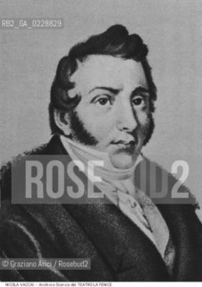 Nome:..VACCAI NICOLA..Descrizione:..MUSICA CLASSICA COMPOSITORE / STAMPA..Credit:..ARCHIVIO STORICO DEL TEATRO LA FENICE/..Costo:..A..Nazione:..ITALIA..Città:..VENEZIA..Data:..1990....La cessione dei diritti di questa immagine si intende per quanto di nostra competenza. Non comprende invece le eventuali spese  relative a diritti che potranno essere richiesti dagli Enti o persone fisiche cui appartengono eventualmente i soggetti  ripresi. Tali costi, ove necessari, e l’espletamento di qualsivoglia pratica di richiesta di concessione del permesso di pubblicazione sono esclusivamente a carico e a cura del soggetto acquirente di questa immagine.