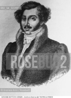 Nome:..VERGER GIOVANNI BATTISTA..Descrizione:..MUSICA CLASSICA CANTANTE LIRICO / STAMPA..Credit:..ARCHIVIO STORICO DEL TEATRO LA FENICE/..Costo:..A..Nazione:..ITALIA..Città:..VENEZIA..Data:..1990....La cessione dei diritti di questa immagine si intende per quanto di nostra competenza. Non comprende invece le eventuali spese  relative a diritti che potranno essere richiesti dagli Enti o persone fisiche cui appartengono eventualmente i soggetti  ripresi. Tali costi, ove necessari, e l’espletamento di qualsivoglia pratica di richiesta di concessione del permesso di pubblicazione sono esclusivamente a carico e a cura del soggetto acquirente di questa immagine.