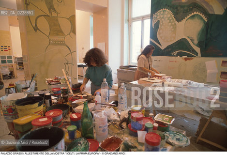 Nome: ..PALAZZO GRASSI..Descrizione: ..MOSTRA I CELTI. LA PRIMA EUROPA / ALLESTIMENTO..Credit: ..Graziano Arici/Rosebud2 ...Nazione: ..ITALIA..Città: ....Data: ..1991