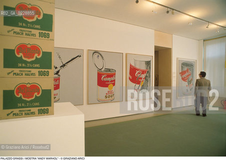Nome: ..PALAZZO GRASSI..Descrizione: ..MOSTRA ANDY WARHOL ..Credit: ..Graziano Arici/Rosebud2 ...Nazione: ..ITALIA..Città: ....Data: ..1990