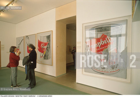 Nome: ..PALAZZO GRASSI..Descrizione: ..MOSTRA ANDY WARHOL ..Credit: ..Graziano Arici/Rosebud2 ...Nazione: ..ITALIA..Città: ....Data: ..1990