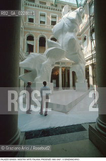 Nome: ..PALAZZO GRASSI..Descrizione: ..MOSTRA ARTE ITALIANA. PRESENZE 1900-1945..Credit: ..Graziano Arici/Rosebud2 ...Nazione: ..ITALIA..Città: ....Data: ..1989