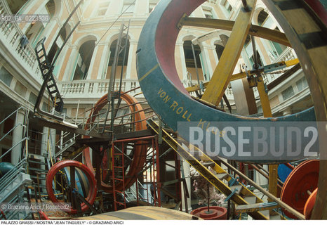 Nome: ..PALAZZO GRASSI..Descrizione: ..MOSTRA JEAN TINGUELY ..Credit: ..Graziano Arici/Rosebud2 ...Nazione: ..ITALIA..Città: ....Data: ..1987