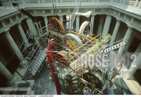 Nome: ..PALAZZO GRASSI..Descrizione: ..MOSTRA JEAN TINGUELY ..Credit: ..Graziano Arici/Rosebud2 ...Nazione: ..ITALIA..Città: ....Data: ..1987