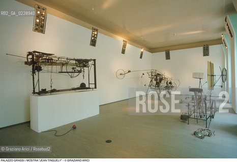 Nome: ..PALAZZO GRASSI..Descrizione: ..MOSTRA JEAN TINGUELY ..Credit: ..Graziano Arici/Rosebud2 ...Nazione: ..ITALIA..Città: ....Data: ..1987
