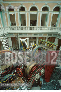 Nome: ..PALAZZO GRASSI..Descrizione: ..MOSTRA JEAN TINGUELY..Credit: ..Graziano Arici/Rosebud2 ...Nazione: ..ITALIA..Città: ....Data: ..1987