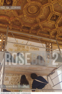 Nome: ..PALAZZO GRASSI..Descrizione: ..MOSTRA I FENICI ..Credit: ..Graziano Arici/Rosebud2 ...Nazione: ..ITALIA..Città: ....Data: ..1988