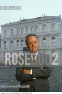 Nome: ..PALAZZO GRASSI..Descrizione: ..LARCHEOLOGO SABATINO MOSCATO..Credit: ..Graziano Arici/Rosebud2 ...Nazione: ..ITALIA..Città: ....Data: ..1988