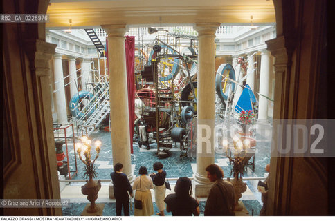 Nome: ..PALAZZO GRASSI..Descrizione: ..MOSTRA JEAN TINGUELY ..Credit: ..Graziano Arici/Rosebud2 ...Nazione: ..ITALIA..Città: ....Data: ..1987