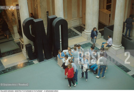 Nome: ..PALAZZO GRASSI..Descrizione: ..MOSTRA FUTURISMO E FUTURISMI ..Credit: ..Graziano Arici/Rosebud2 ...Nazione: ..ITALIA..Città: ....Data: ..1986