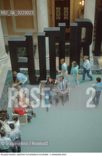 Nome: ..PALAZZO GRASSI..Descrizione: ..MOSTRA FUTURISMO E FUTURISMI ..Credit: ..Graziano Arici/Rosebud2 ...Nazione: ..ITALIA..Città: ....Data: ..1986