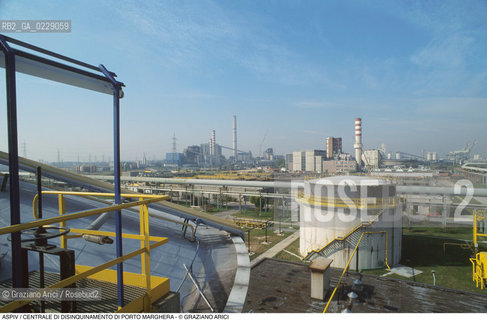 Nome: ..ASPIV..Descrizione: ..CENTRALE DI DISINQUINAMENTO DI PORTO MARGHERA..Credit: ..Graziano Arici/Rosebud2 ...Nazione: ..ITALIA..Città: ....Data: ..1998