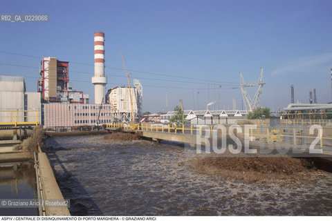 Nome: ..ASPIV..Descrizione: ..CENTRALE DI DISINQUINAMENTO DI PORTO MARGHERA..Credit: ..Graziano Arici/Rosebud2 ...Nazione: ..ITALIA..Città: ....Data: ..1998