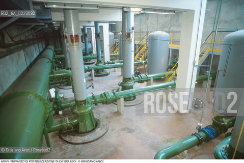 Nome: ..ASPIV..Descrizione: ..IMPIANTO DI POTABILIZZAZIONE DI CA SOLARO..Credit: ..Graziano Arici/Rosebud2 ...Nazione: ..ITALIA..Città: ....Data: ..1998