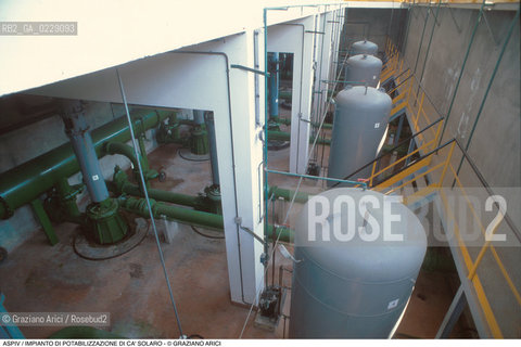 Nome: ..ASPIV..Descrizione: ..IMPIANTO DI POTABILIZZAZIONE DI CA SOLARO..Credit: ..Graziano Arici/Rosebud2 ...Nazione: ..ITALIA..Città: ....Data: ..1998