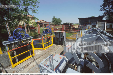 Nome: ..ASPIV..Descrizione: ..IMPIANTO DI POTABILIZZAZIONE DI CA SOLARO..Credit: ..Graziano Arici/Rosebud2 ...Nazione: ..ITALIA..Città: ....Data: ..1998