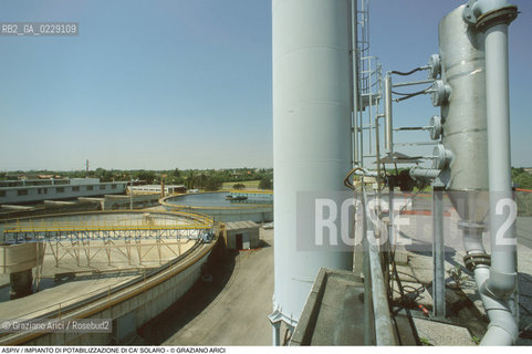 Nome: ..ASPIV..Descrizione: ..IMPIANTO DI POTABILIZZAZIONE DI CA SOLARO..Credit: ..Graziano Arici/Rosebud2 ...Nazione: ..ITALIA..Città: ....Data: ..1998